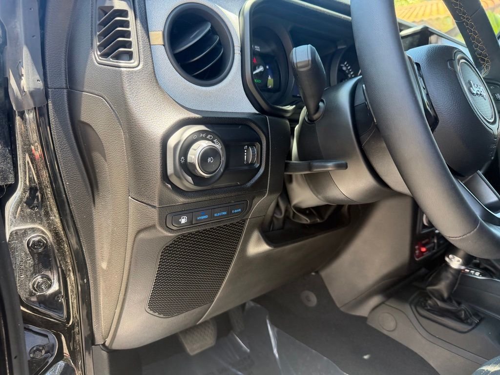 Used 2024 Black Jeep Willys 4xe image 19