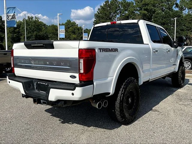 Used 2022 White Ford Platinum image 4