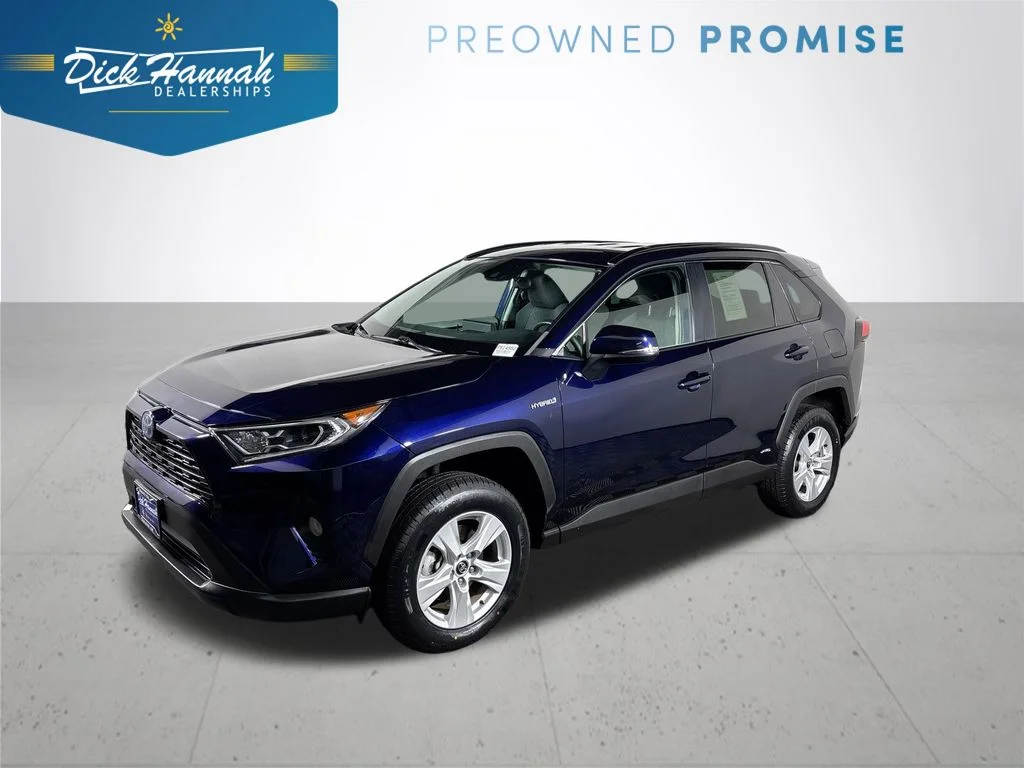 Used 2020 Blue Toyota XLE image 1