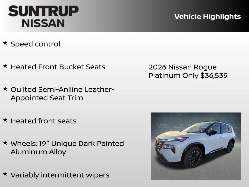 2026 Nissan Rogue Platinum - Photo 42