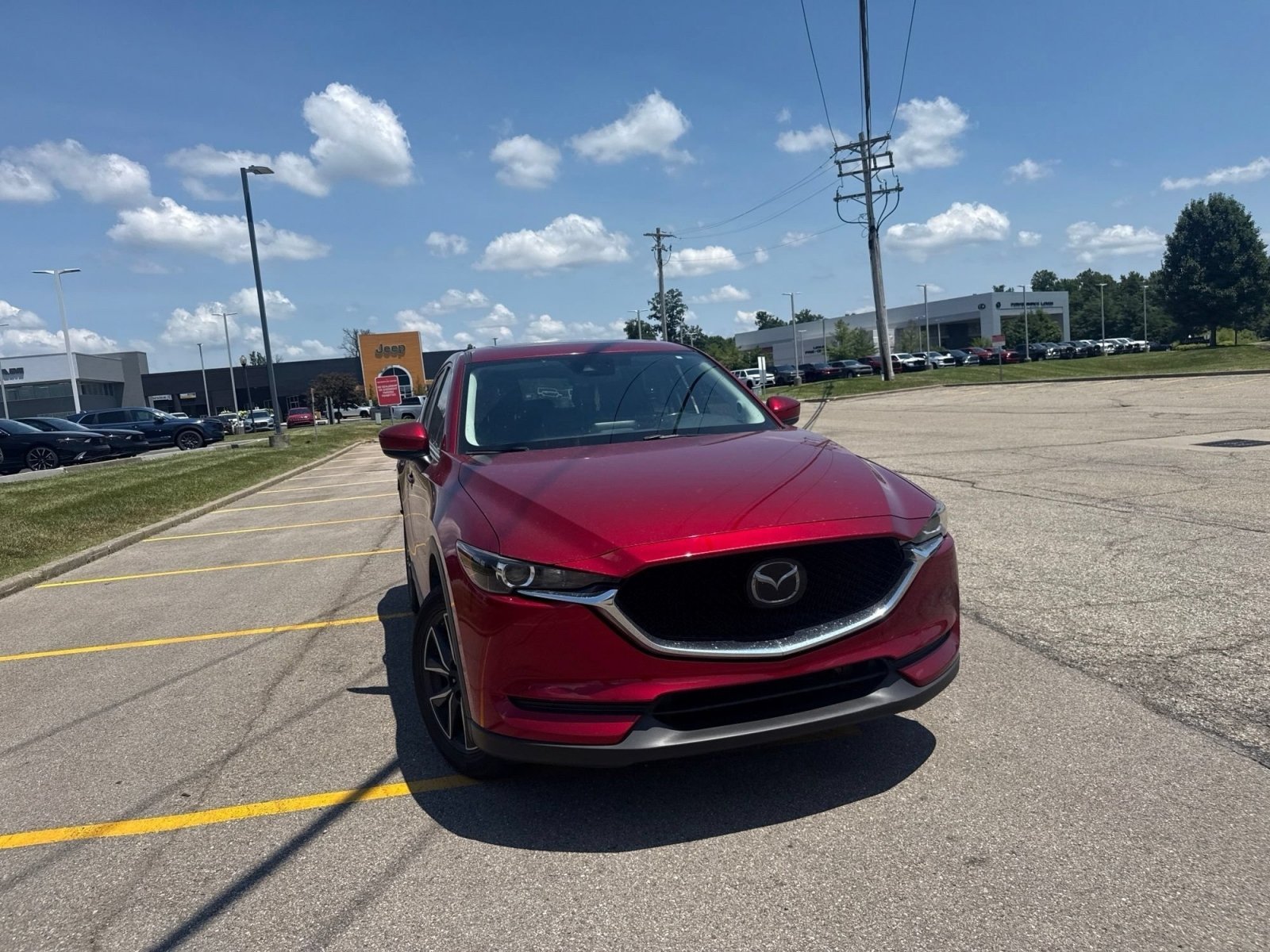 Used 2018 Soul Red Crystal Metallic Mazda Touring image 18