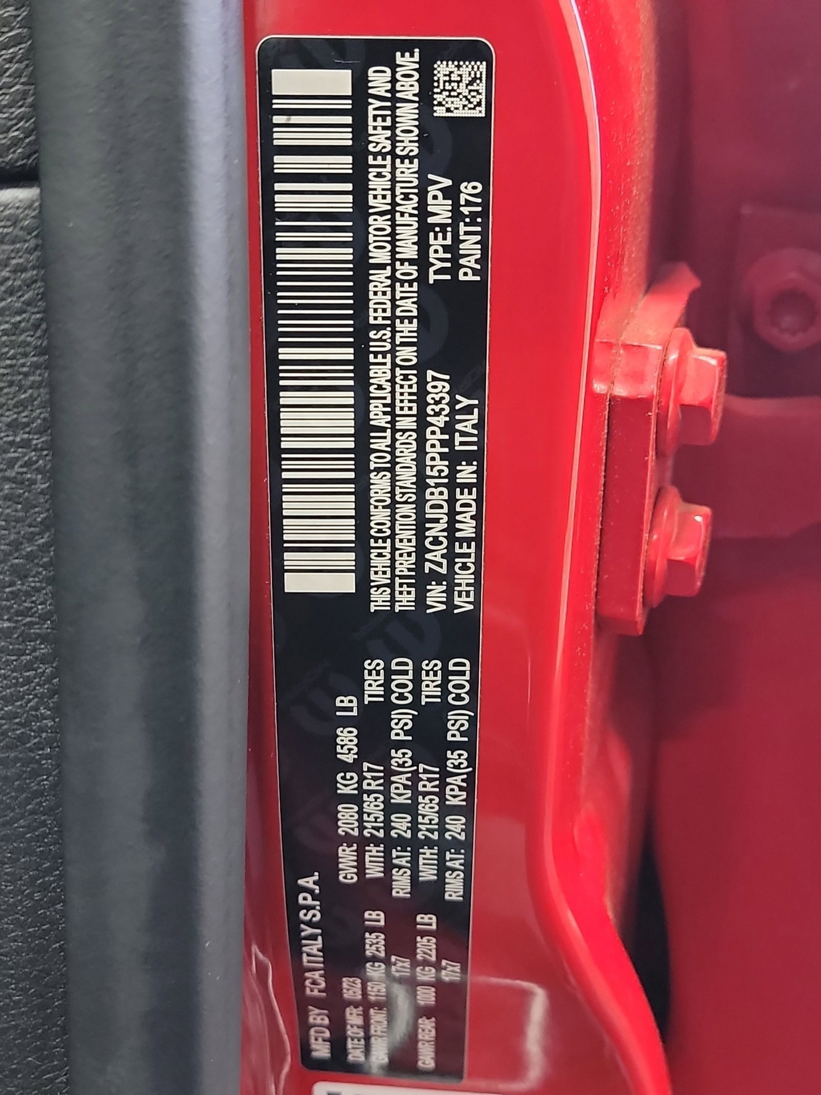 Used 2023 Colorado Red Clearcoat Jeep Upland image 31