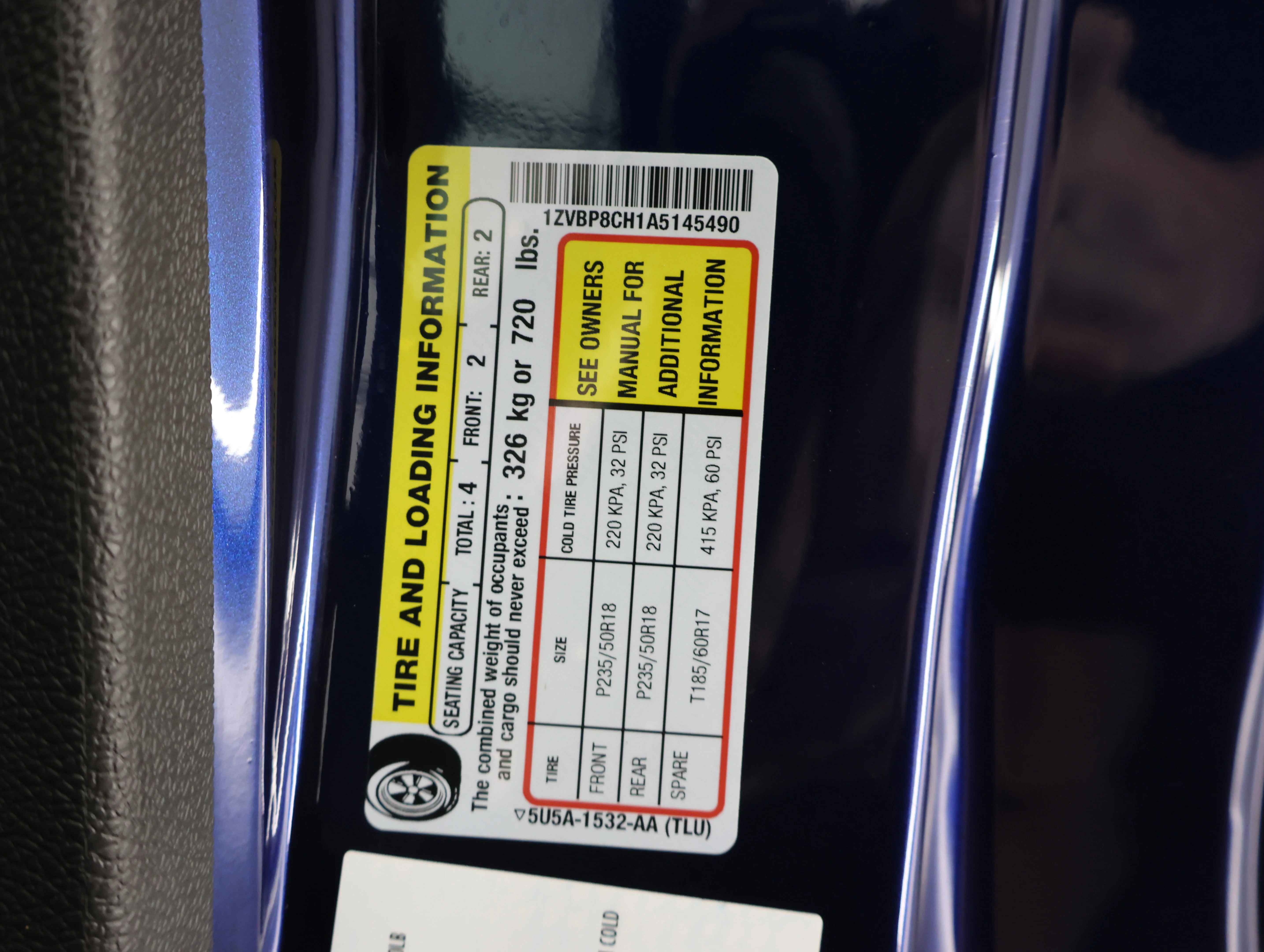 Used 2010 Kona Blue Metallic Ford GT Premium image 44
