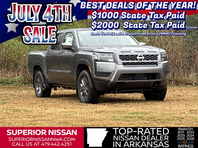 2026 Nissan Frontier SV 4WD