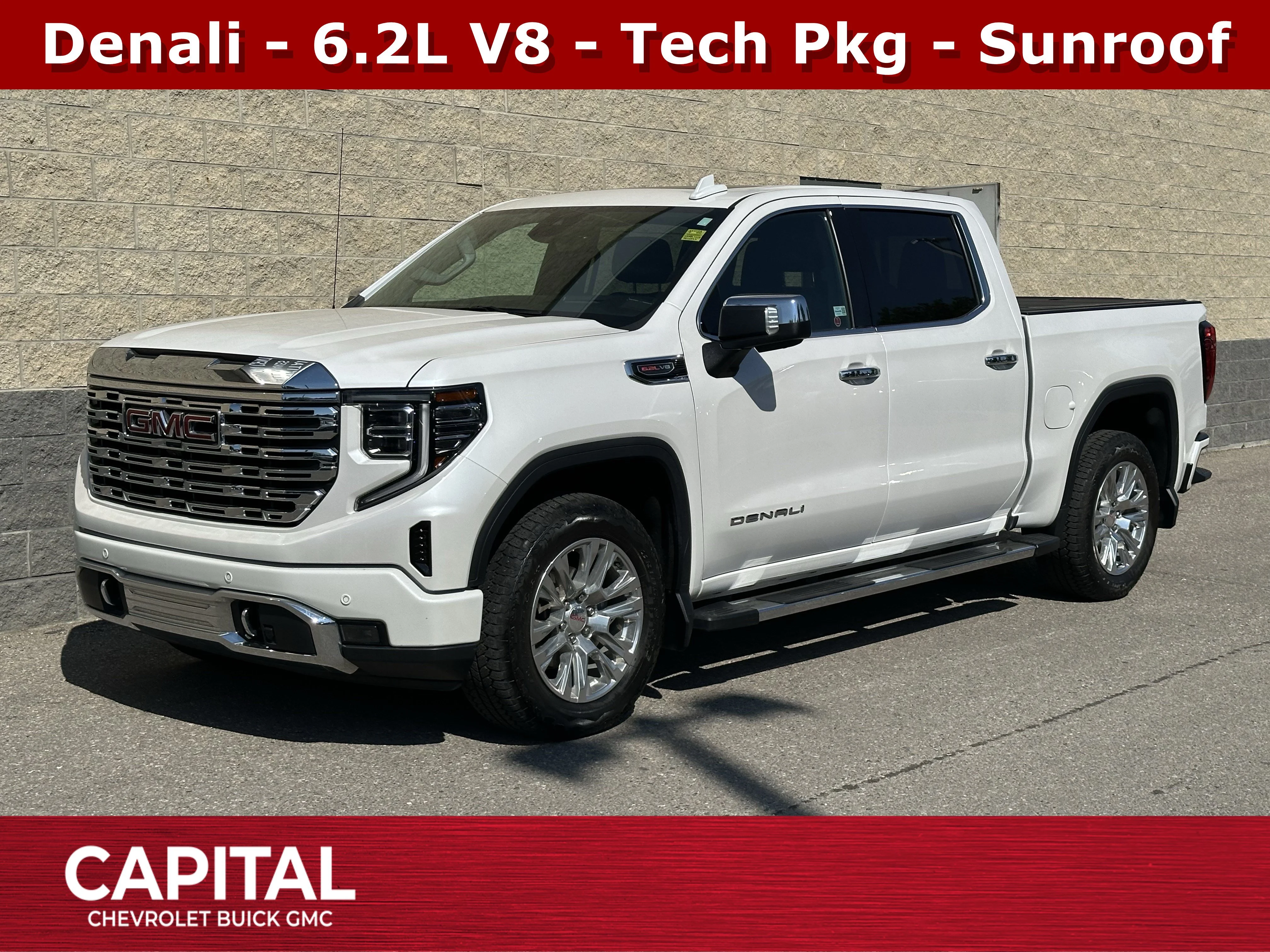 Certified Used 2024 White GMC Denali image 1