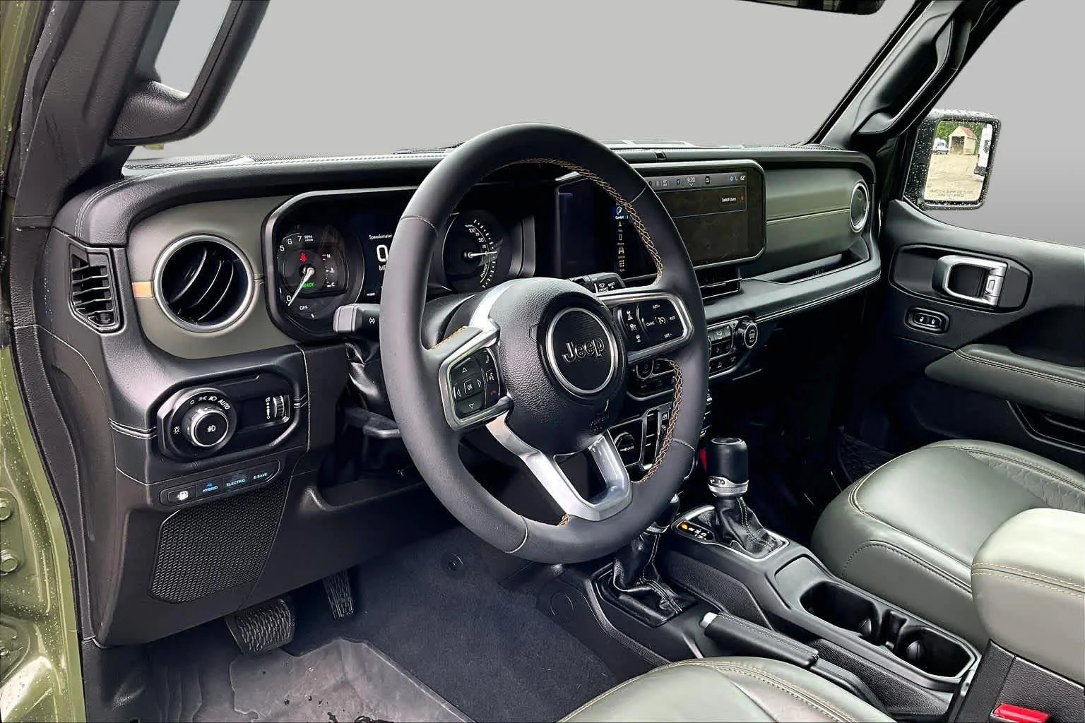 Used 2024 Sarge Green Clearcoat Jeep High Altitude image 18