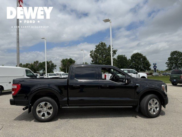 Used 2022 Black Metallic Ford Platinum image 8