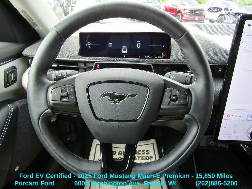 Certified Used 2025 Shadow Black Ford Premium image 15