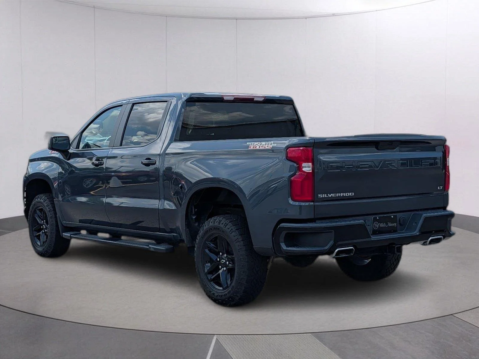 Used 2022 SHADOW GRAY METALLIC Chevrolet LT Trail Boss image 3