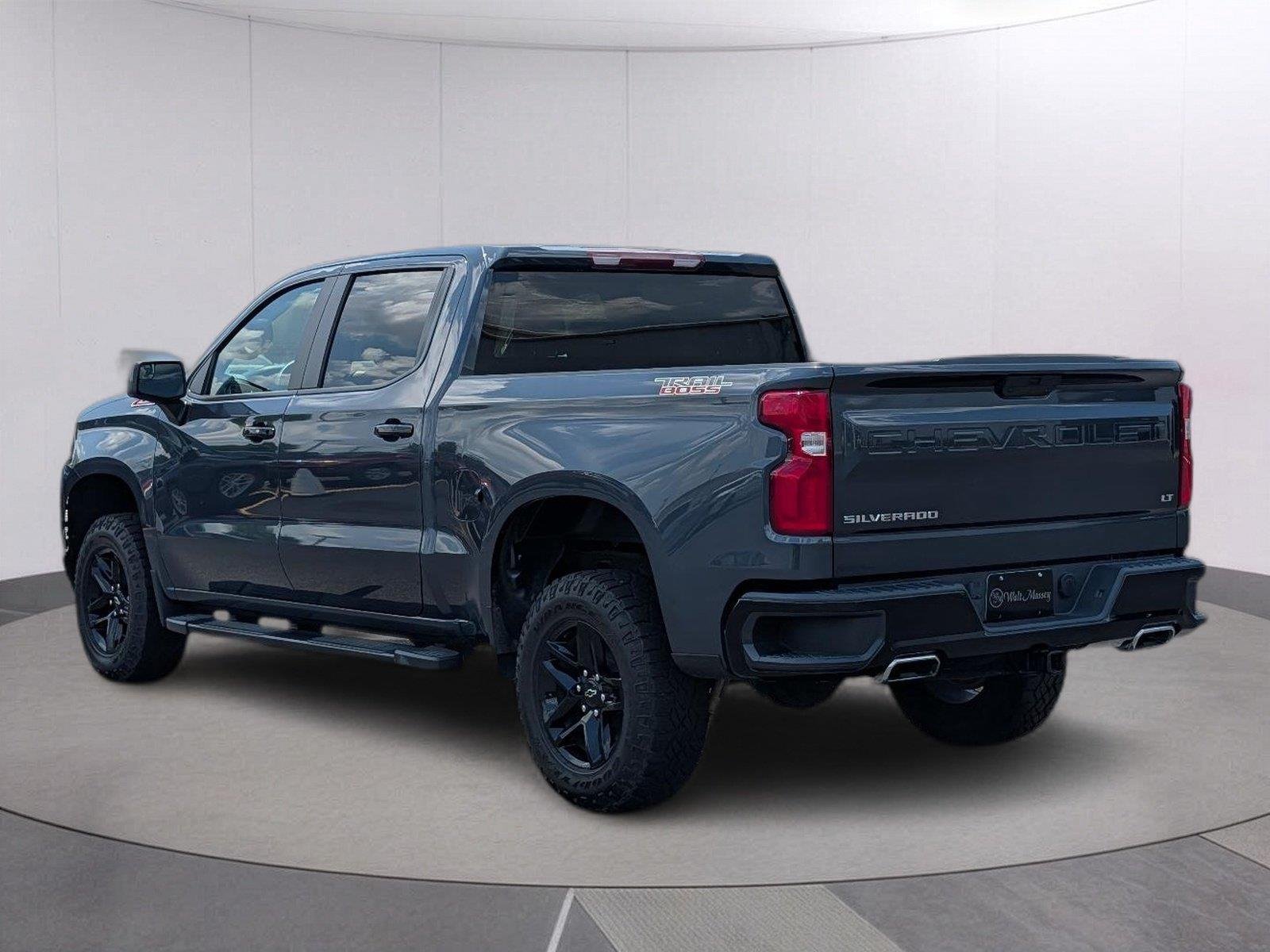 Used 2022 SHADOW GRAY METALLIC Chevrolet LT Trail Boss image 3