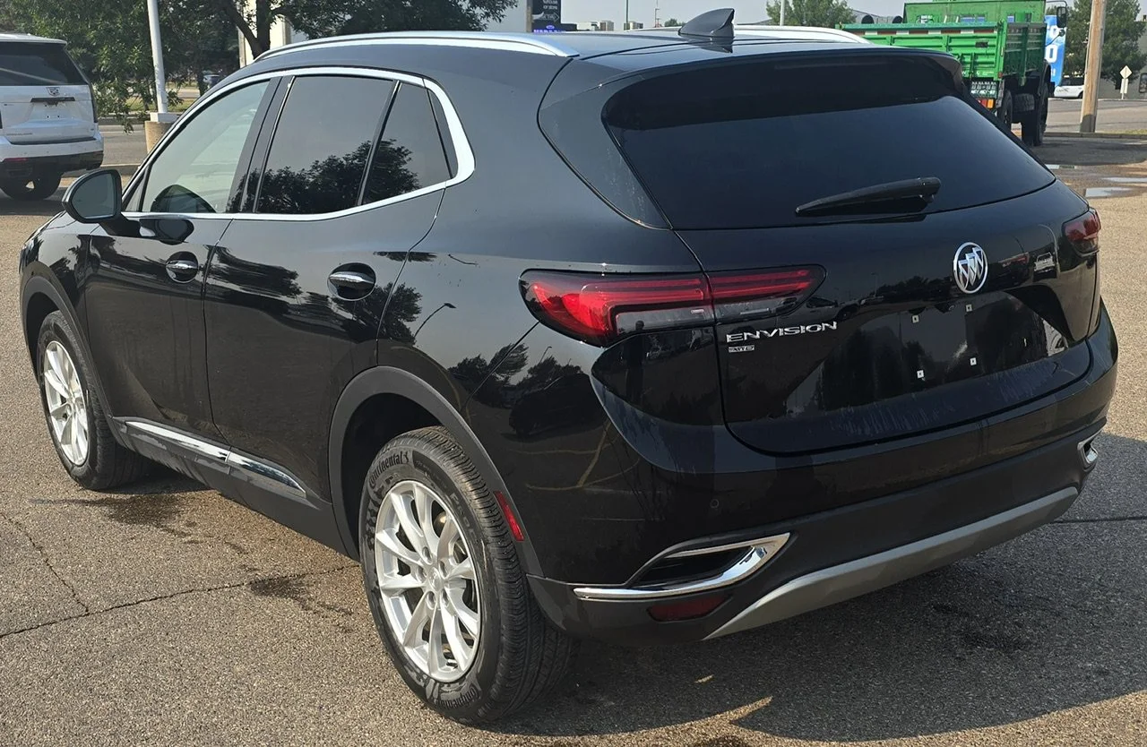 Used 2021 Black Buick Preferred AWD image 3