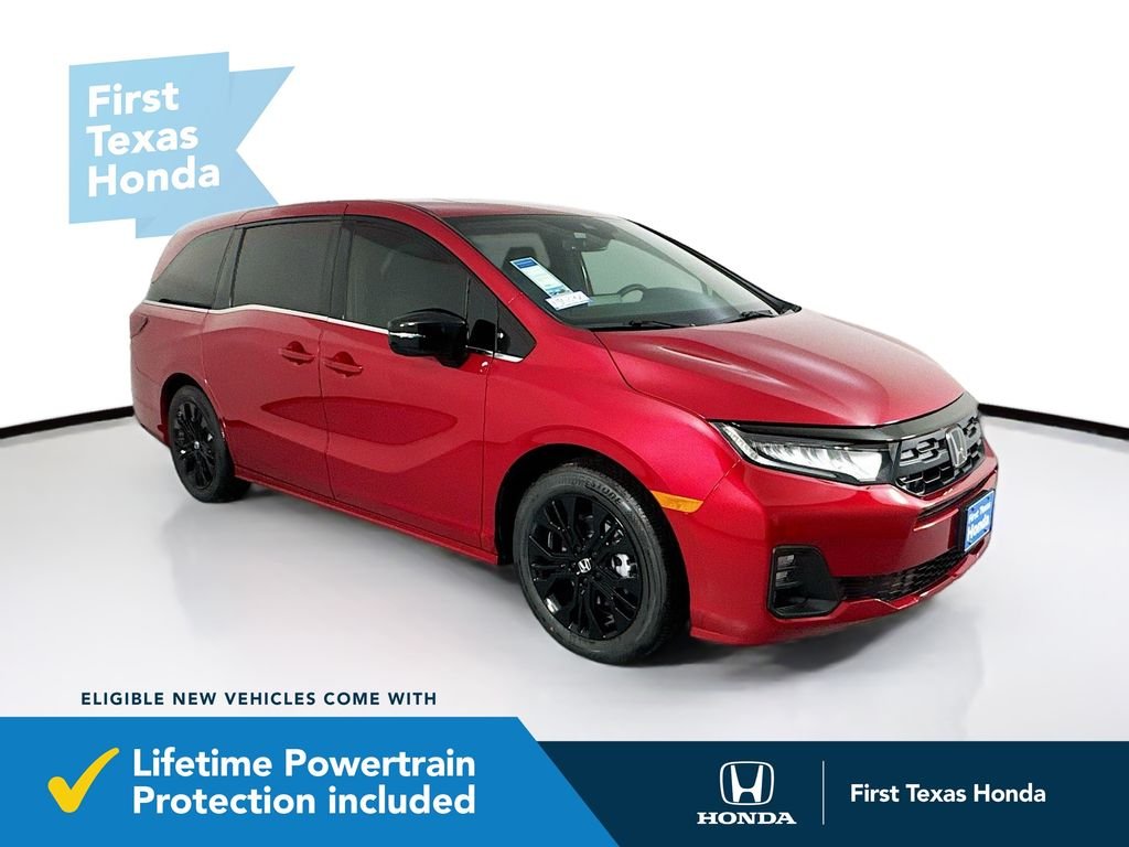 New 2026 Radiant Red Metallic II Honda Sport-L image 1