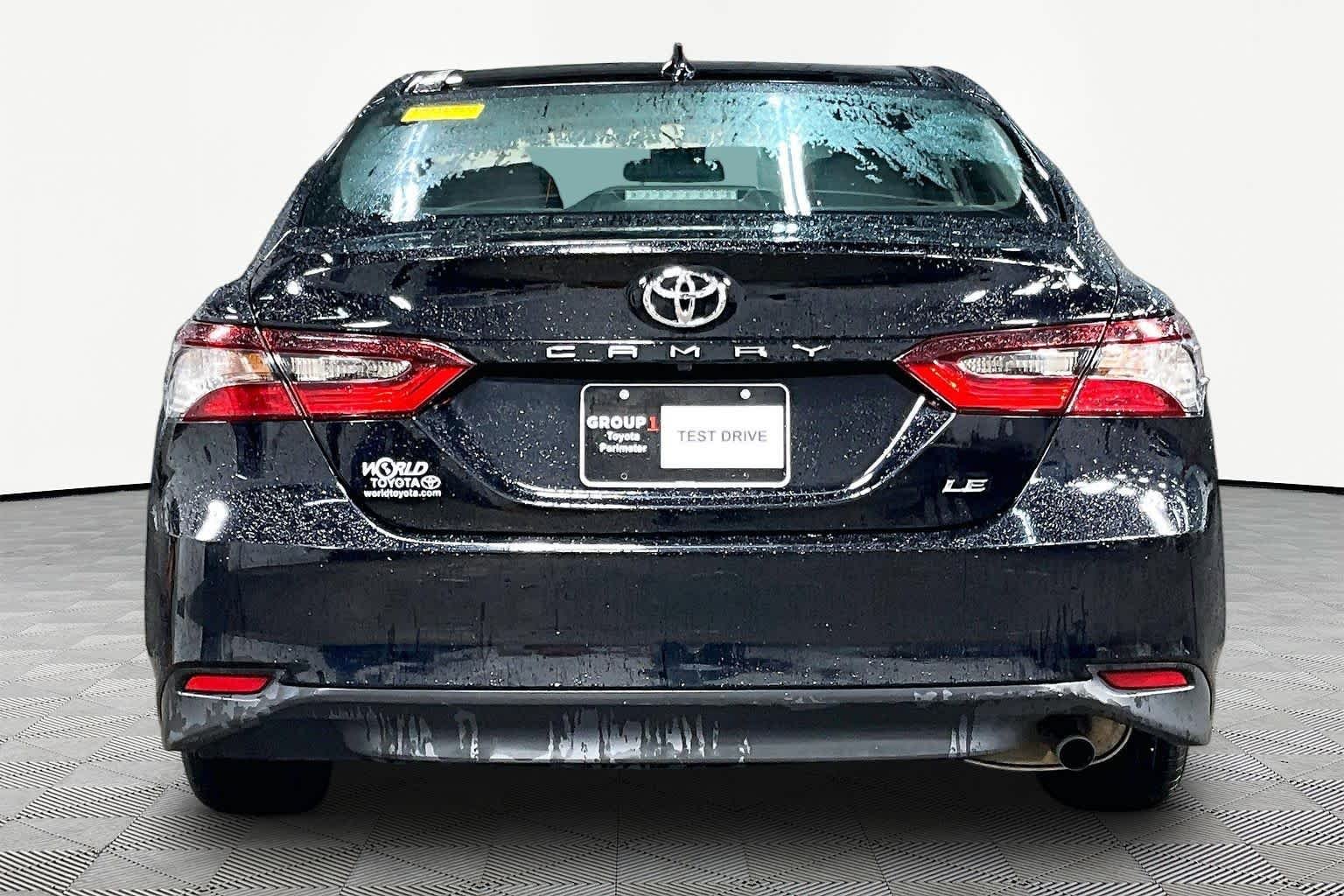 Used 2024 Midnight Black Metallic Toyota LE image 5