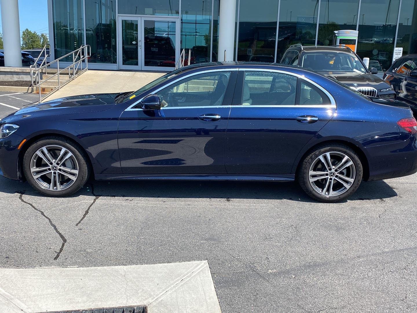 Used 2021 Lunar Blue Metallic Mercedes-Benz E 350 image 4
