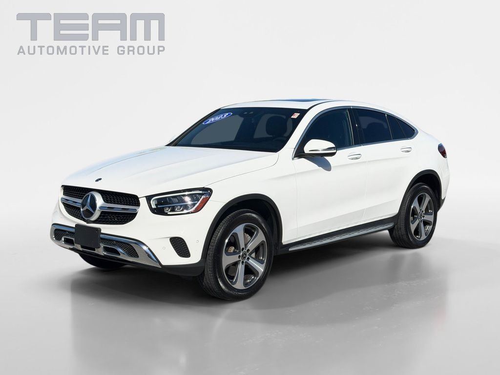 Used 2023 White Mercedes-Benz GLC 300 Coupe image 3