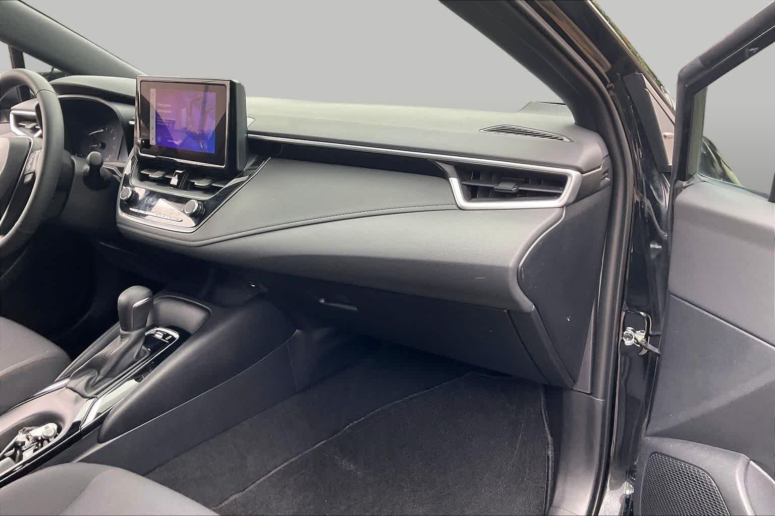 Used 2024 Midnight Black Metallic Toyota SE image 17