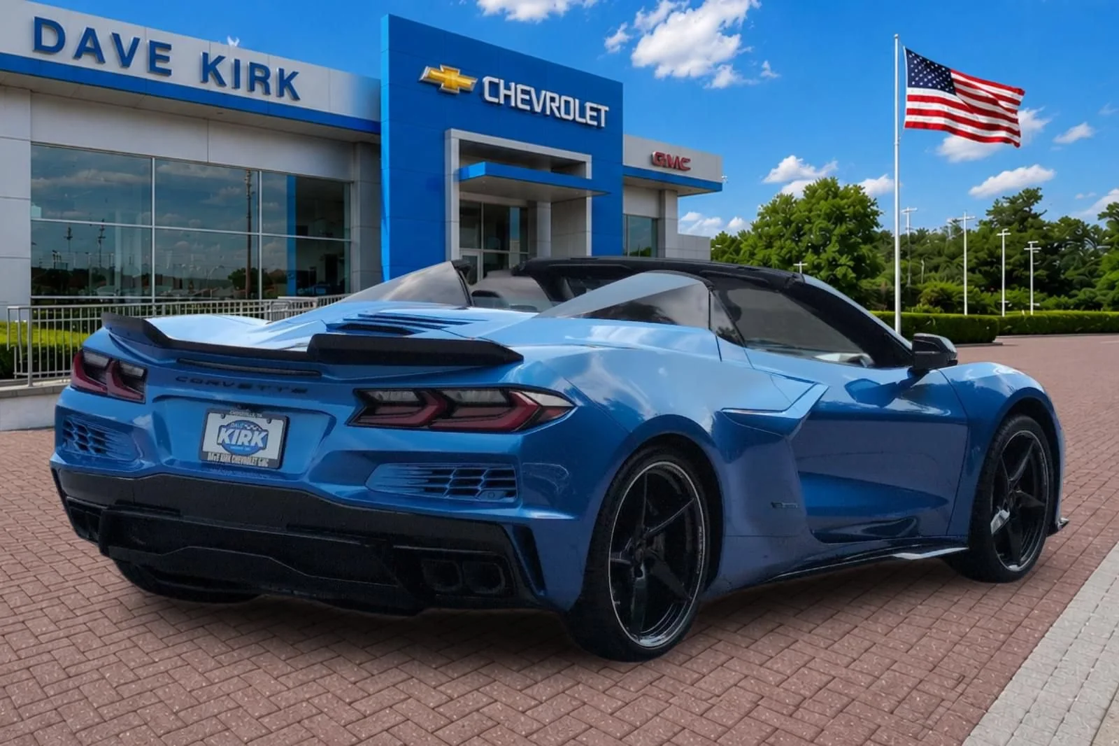 Used 2024 Riptide Blue Metallic Chevrolet 3LZ image 3