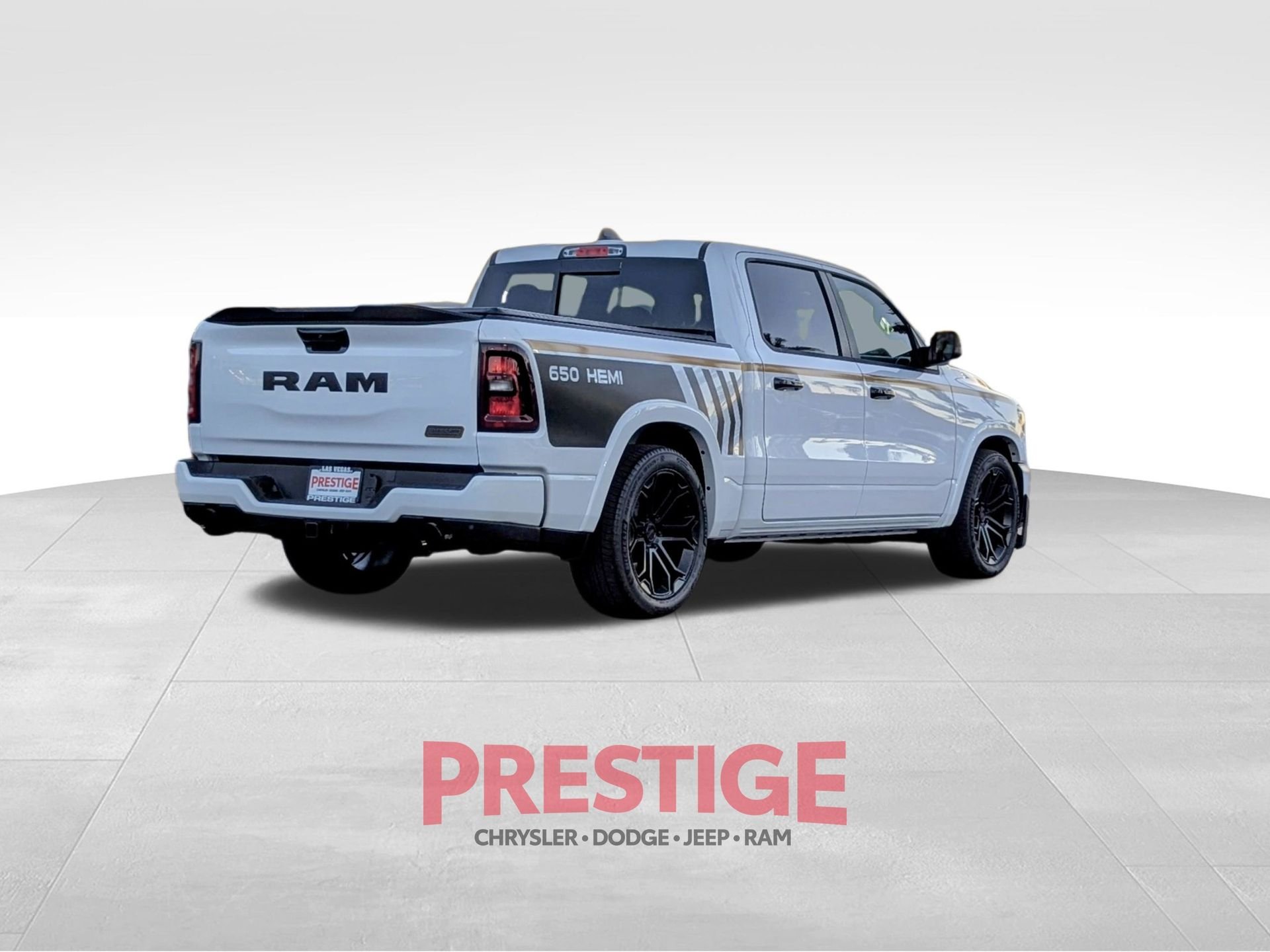 New 2026 Bright White Clear-Coat Exterior Paint RAM DC650 SUPERCHARGED image 5