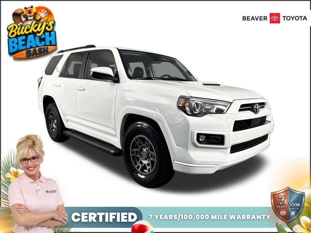 Used 2022 White Toyota TRD Sport image 1