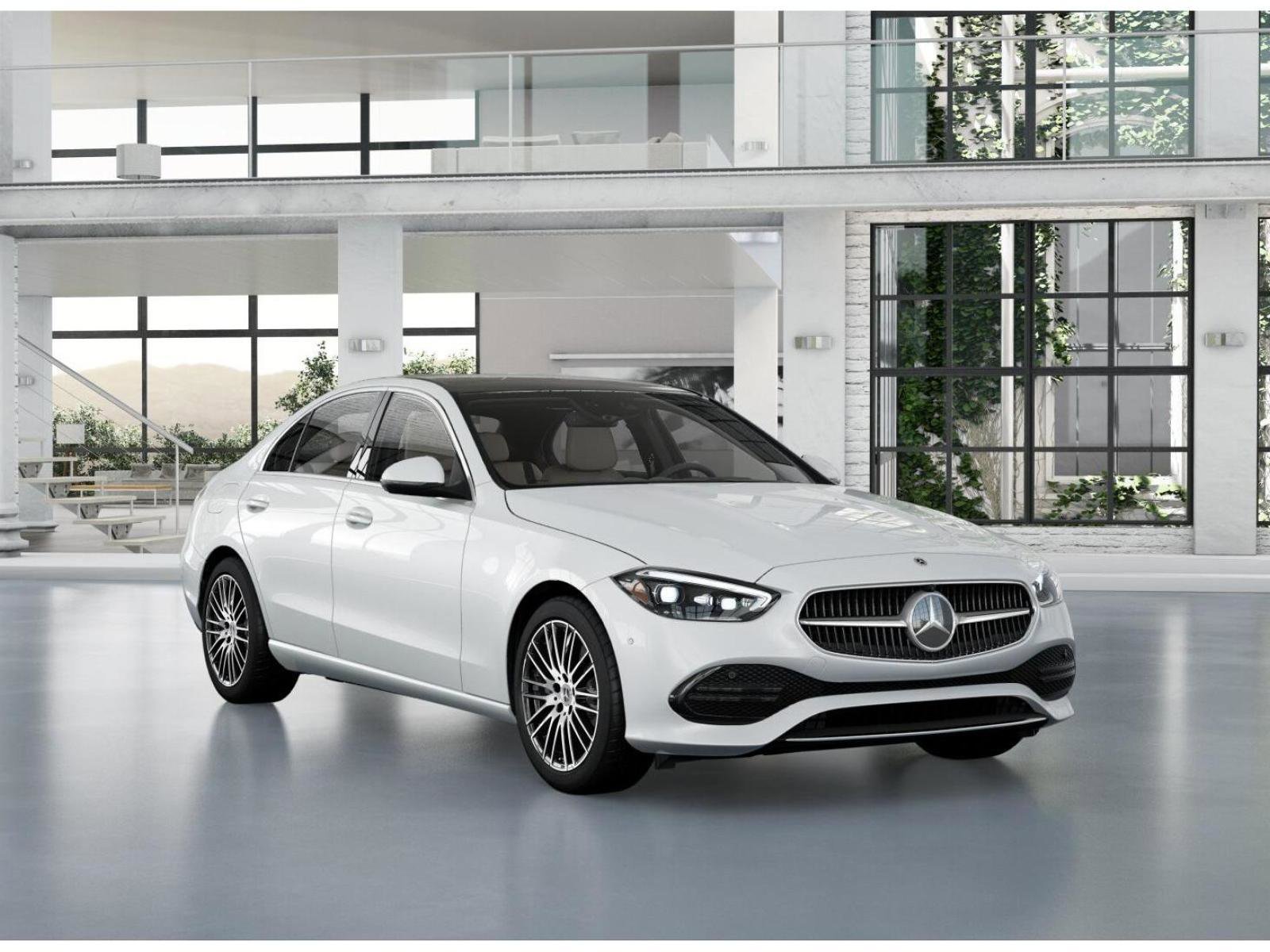 New 2026 MANUFAKTUR Moonlight White Metallic Mercedes-Benz C 300 4MATIC® Sedan image 10