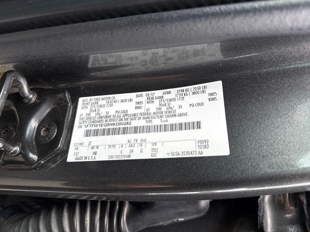 Used 2017 Gray Ford Lariat image 17