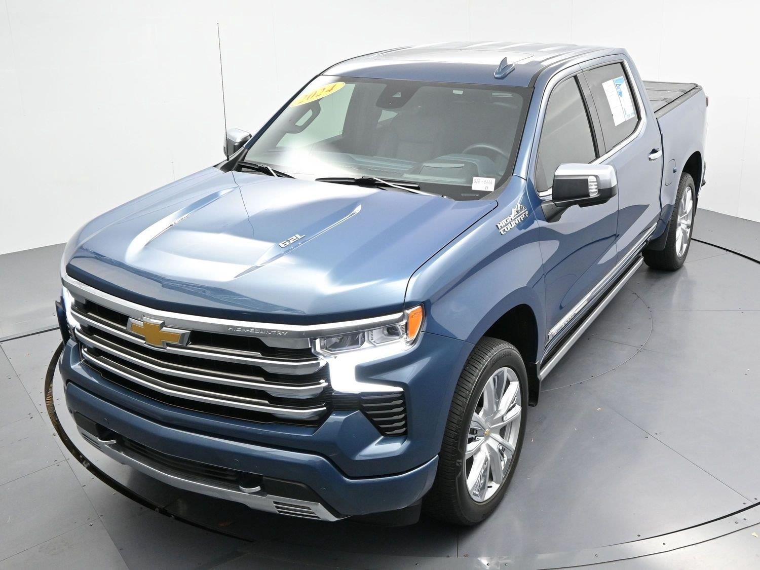 Used 2024 Lakeshore Blue Metallic Chevrolet High Country image 41