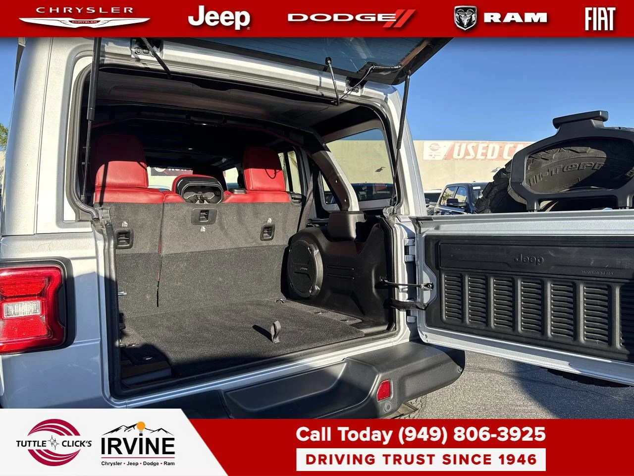 Used 2024 Silver Zynith Clearcoat Jeep Rubicon 392 image 40