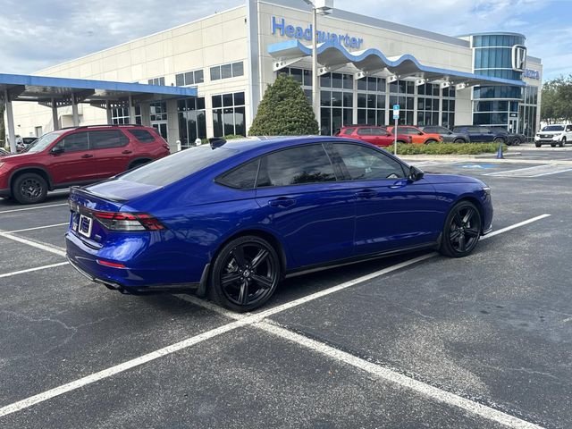 Certified Used 2025 Still Night Pearl Honda HYBRID SPORT-L image 4