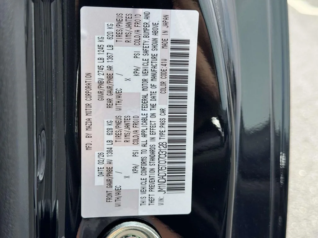 New 2026 Jet Black Mazda Grand Touring image 31