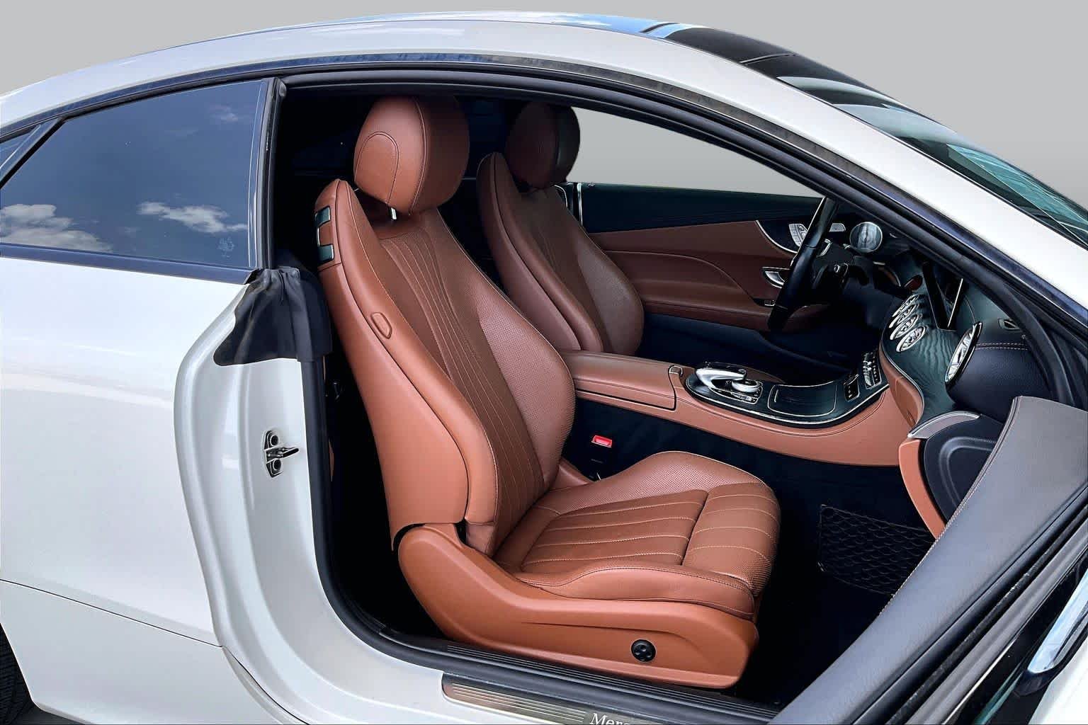 Used 2020 designo Diamond White Metallic Mercedes-Benz E 450 image 9