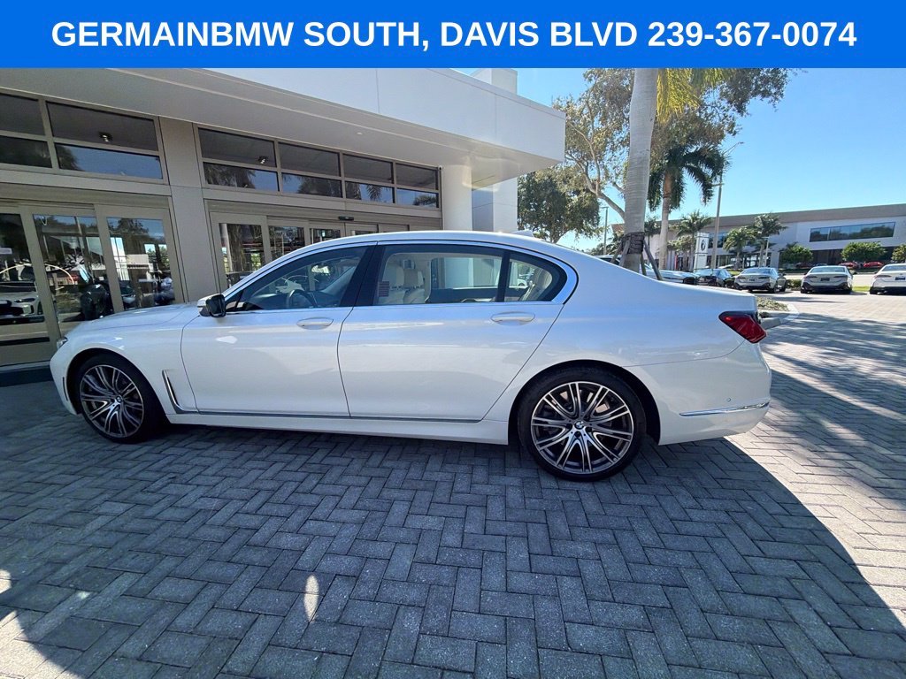 Used 2022 Mineral White Metallic BMW 750i xDrive image 6