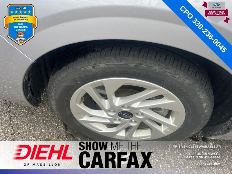 Certified Used 2024 Silver Subaru Base image 10