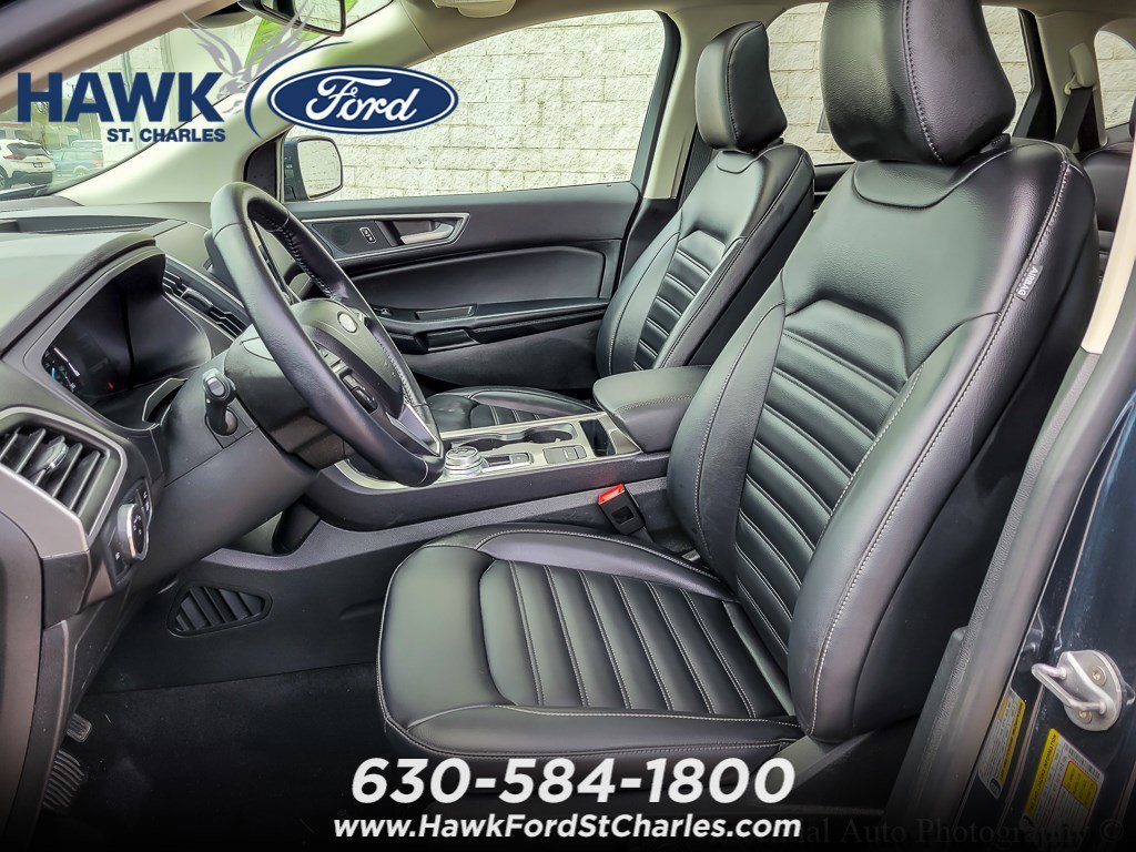 Certified Used 2023 Blue Metallic Ford SEL image 8