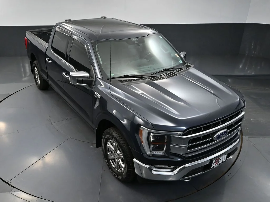 Used 2021 Blue Ford Lariat image 53