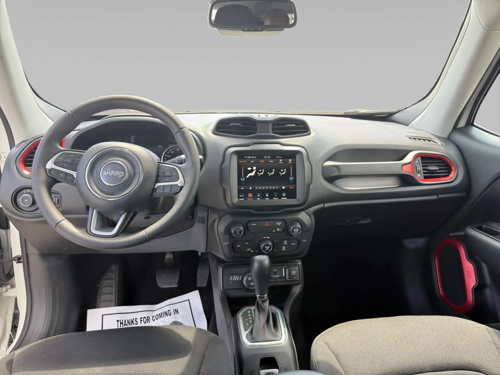 Used 2023 Alpine White Clearcoat Jeep Trailhawk image 18