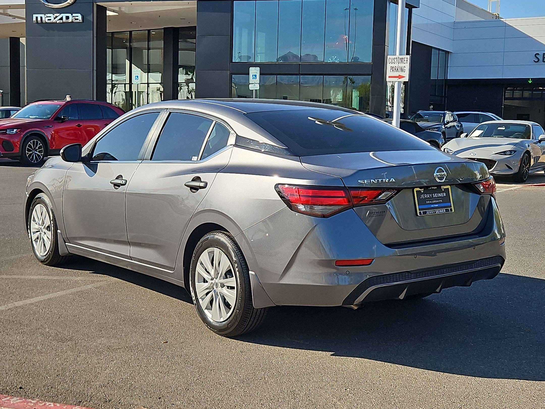 Used 2023 Gray Nissan S Xtronic CVT image 3
