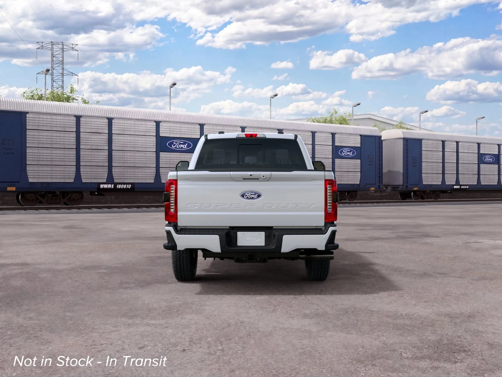 New 2027 Star White Metallic Tri-Coat Ford F-350® Lariat® image 7
