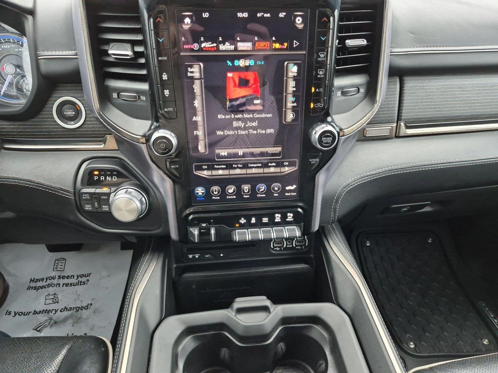 Used 2019 Diamond Black Crystal Pearlcoat Ram Limited image 26