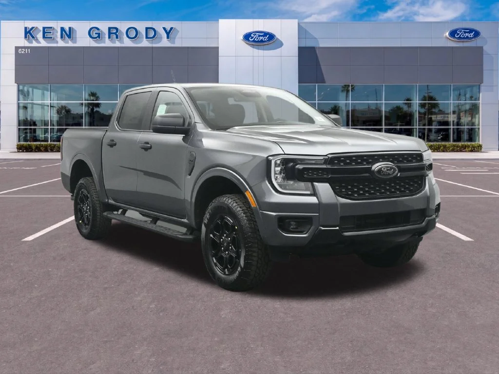 New 2026 Carbonized Gray Metallic Ford XLT image 1