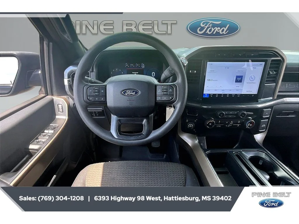 Used 2024 Agate Black Metallic Ford STX image 5