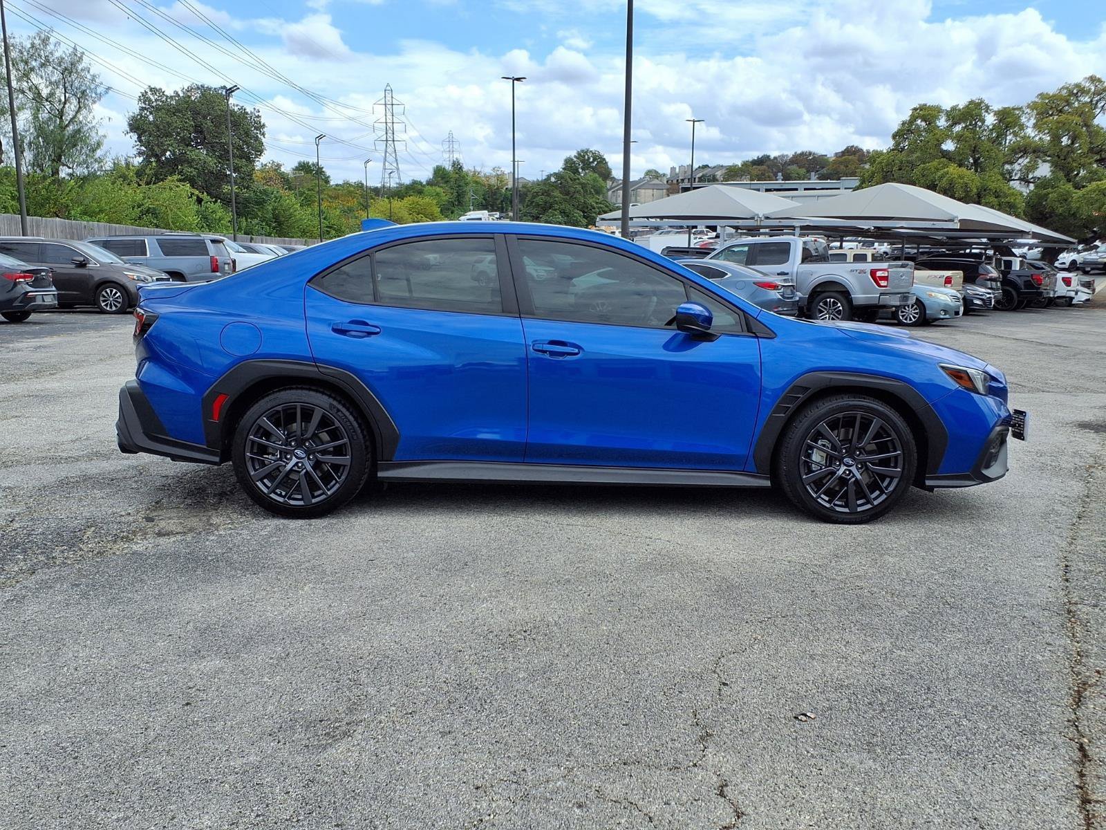 Used 2023 Wr Blue Pearl Subaru Premium image 4