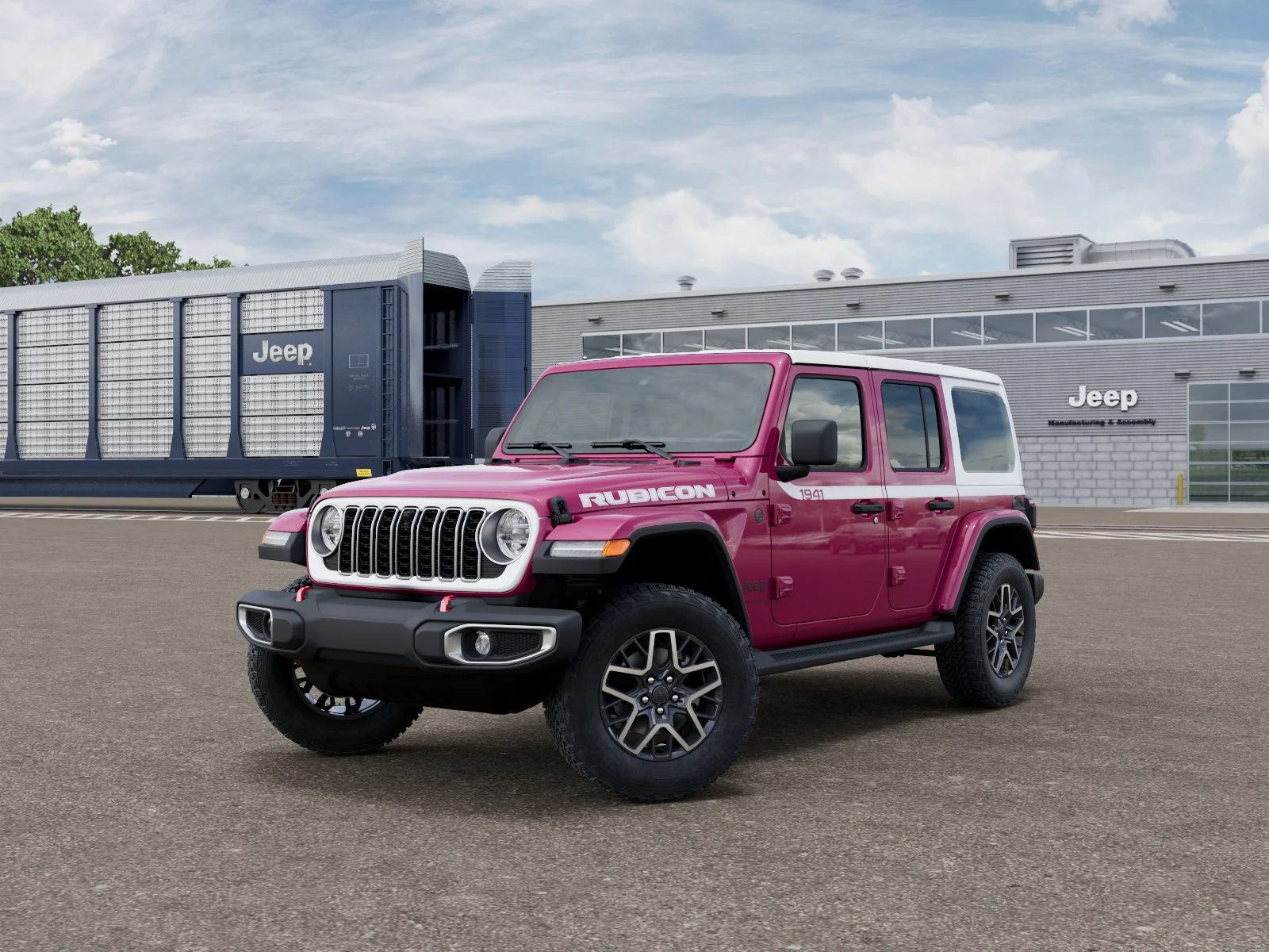 New 2026 Tuscadero Pearl-Coat Exterior Paint Jeep Sahara image 1