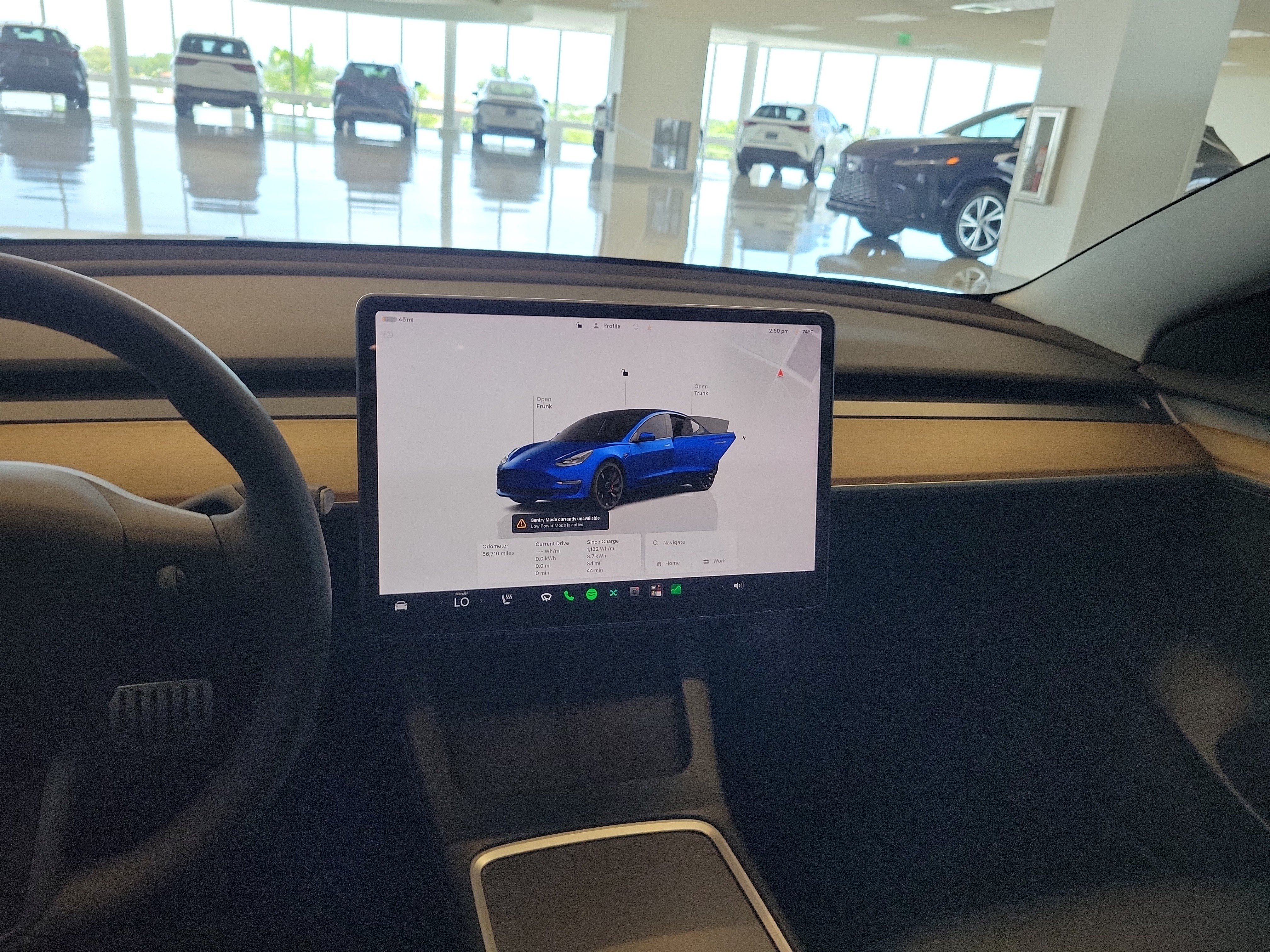 Used 2022 Deep Blue Metallic Tesla Performance image 19