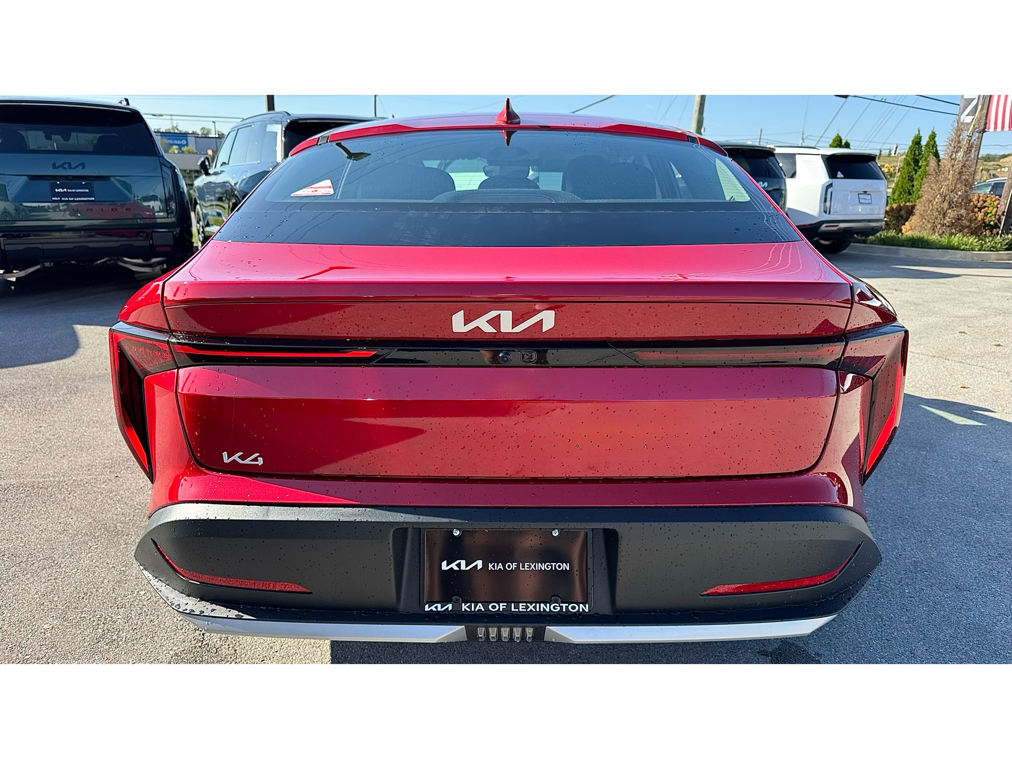 New 2026 Currant Red Kia LXS image 5