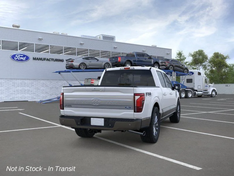 New 2026 White Ford King Ranch image 8