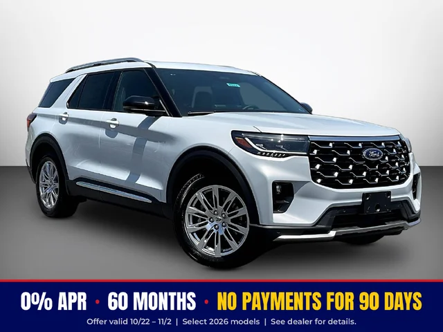 2026 Ford Explorer Platinum™