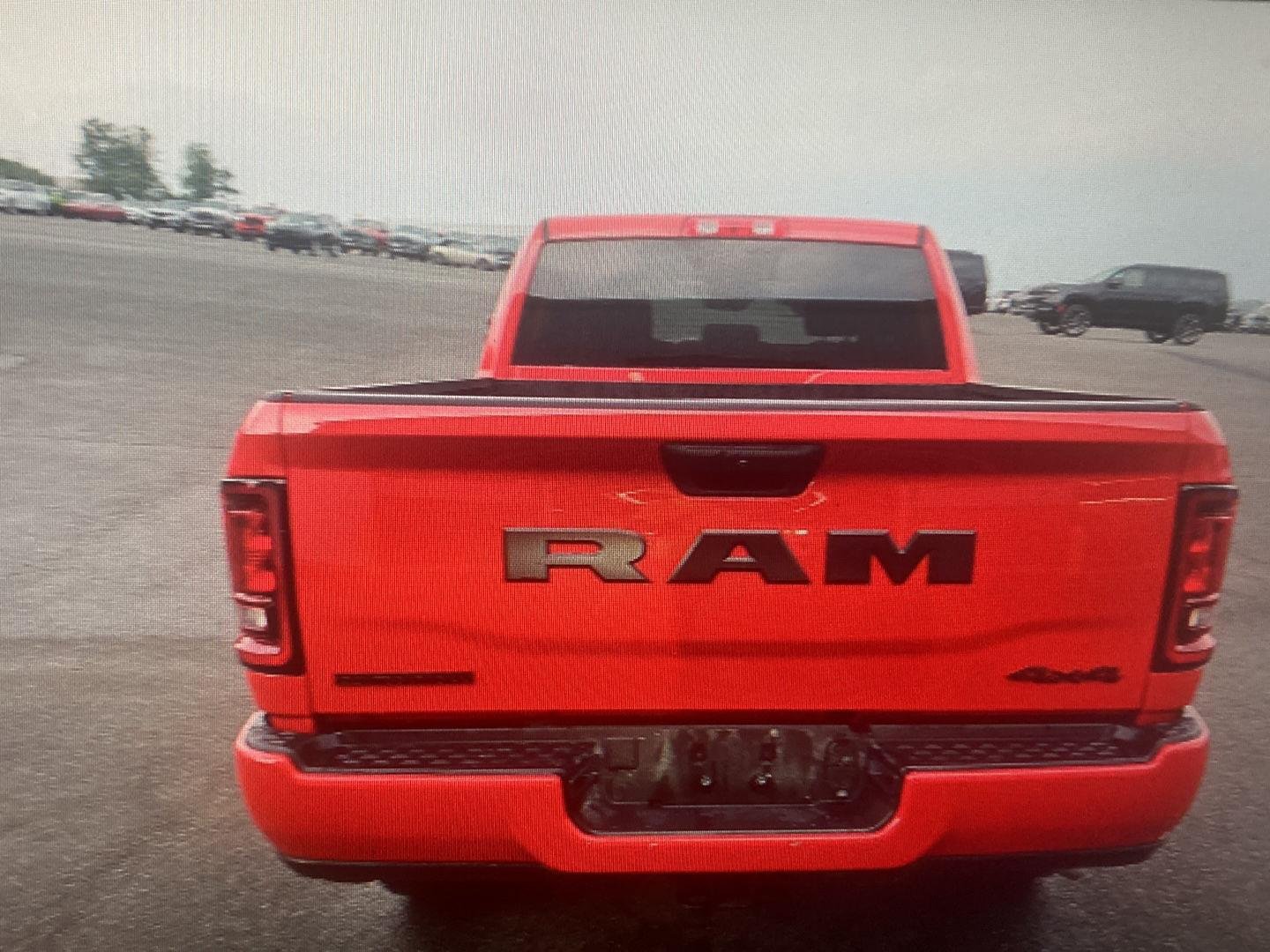 Used 2026 Flame Red Clearcoat Ram Big Horn image 6