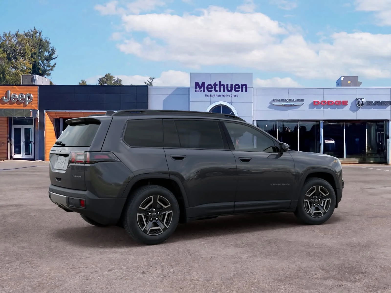 New 2026 Sting-Gray Clear-Coat Exterior Paint Jeep Laredo image 4