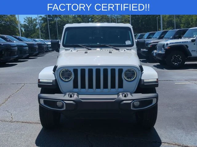 Used 2021 White Jeep Overland image 8