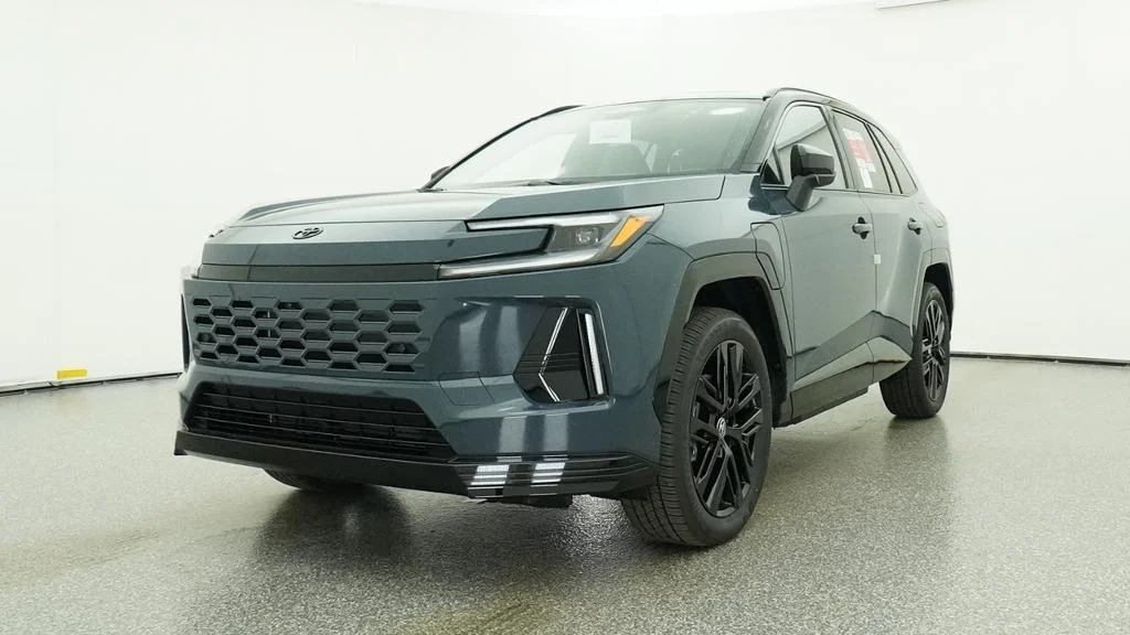 New 2026 Storm Cloud with Midnight Black Metallic roof Toyota XSE image 19